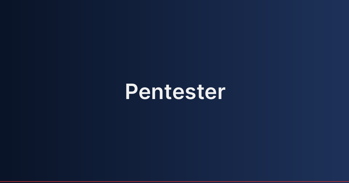 Pentester